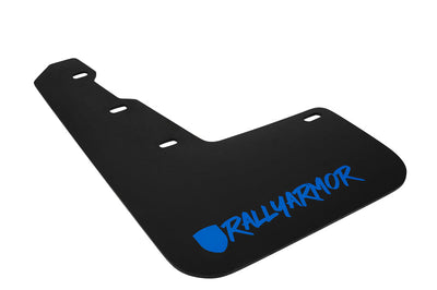 Rally Armor 15-21 Subaru WRX & STI Black Mud Flap Blue Altered Font Logo - Body Protection