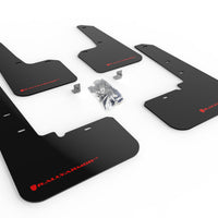 Rally Armor 20-22 Subaru Outback Black UR Mud Flap w/ Red Logo - Body & Protection