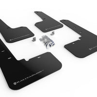 Rally Armor 20-22 Subaru Outback Black UR Mud Flap w/ Silver Logo - Body & Protection