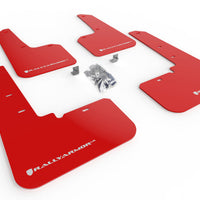 Rally Armor 20-22 Subaru Outback Red UR Mud Flap w/ White Logo - Body & Protection