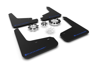 Rally Armor 20-22 Tesla Model Y Black UR Mud Flap w/ Blue Logo - Body & Protection