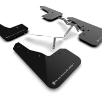 Rally Armor 2022 Honda Civic (Incl. Si/Sport/Touring) Black UR Mud Flap w/ Grey Logo - Body & Protection
