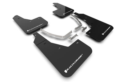 Rally Armor 2022 Hyundai Ioniq 5 Black Mud Flap w/ White Logo - Body & Protection