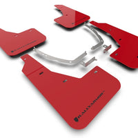 Rally Armor 2022 Hyundai Ioniq 5 Red Mud Flap w/ Black Logo - Body & Protection