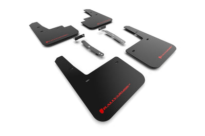 Rally Armor 2022 Hyundai Kona N Black UR Mud Flap w/ Red Logo - Body & Protection