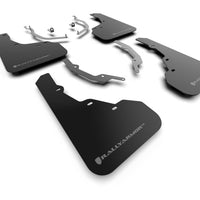 Rally Armor 2022 Hyundai Santa Cruz Black Mud Flap w/ Grey Logo - Body & Protection