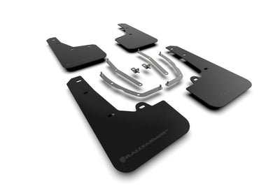 Rally Armor 2022 Hyundai Tucson Black UR Mud Flap - Metallic Logo - Body & Protection