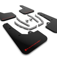 Rally Armor 2022 Hyundai Tucson Black UR Mud Flap w/ Red Logo - Body & Protection