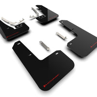 Rally Armor 2022 MK8 Volkswagen Golf GTI/R Black UR Mud Flap w/ Red Logo - Body & Protection