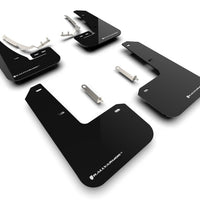 Rally Armor 2022 MK8 Volkswagen Golf GTI/R Black UR Mud Flap w/ White Logo - Body & Protection