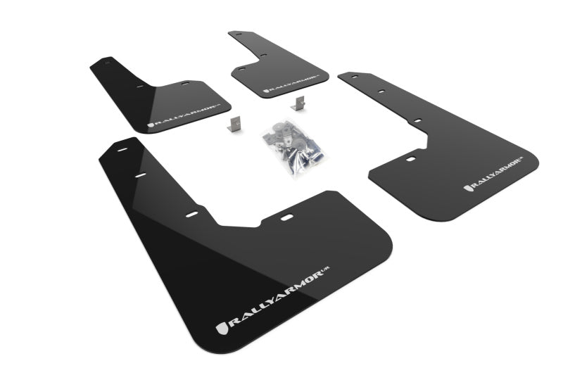 Rally Armor 2022 Subaru Outback Wilderness Black Mud Flap White Logo - Body & Protection