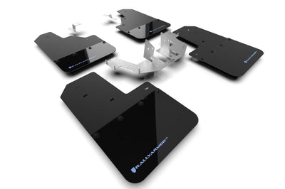 Rally Armor 21-22 Ford Bronco (Plstc Bmpr - NO Rptr/Sprt - RR/RB) Blk Mud Flap w/Area Blue Logo - Body & Protection