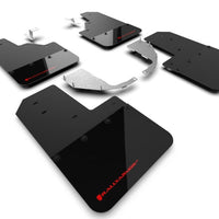 Rally Armor 21-22 Ford Bronco (Steel Bmpr - NO Rptr/Sprt - RR/RB) Blk Mud Flap w/Red Logo - Body & Protection