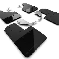 Rally Armor 21-22 Ford Bronco (Steel Bmpr - NO Rptr/Sprt - RR/RB) Blk Mud Flap w/Met. Logo - Body & Protection