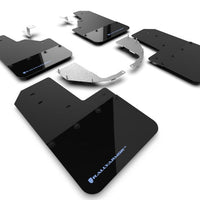 Rally Armor 21-22 Ford Bronco (Steel Bmpr - NO Rptr/Sprt - RR/RB) Blk Mud Flap w/Area Blue Logo - Body & Protection