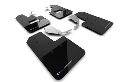 Rally Armor 21-22 Ford Bronco (Steel Bmpr + RB - NO Rptr/Sprt) Blk Mud Flap w/Area Blue Logo - Body & Protection