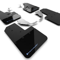 Rally Armor 21-22 Ford Bronco (Steel Bmpr + RR - NO Rptr/Sprt) Blk Mud Flap w/Area Blue Logo - Body & Protection