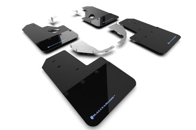 Rally Armor 21-22 Ford Bronco (Steel Bmpr + RR - NO Rptr/Sprt) Blk Mud Flap w/Area Blue Logo - Body & Protection