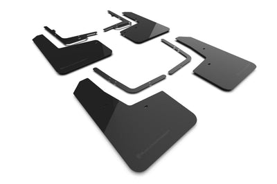 Rally Armor 21-23 Ford F-150 Raptor Black UR Mud Flap w/ Metallic Logo - Body & Protection