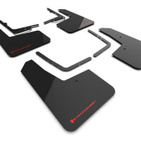 Rally Armor 21-23 Ford F-150 Raptor Black UR Mud Flap w/ Red Logo - Body & Protection