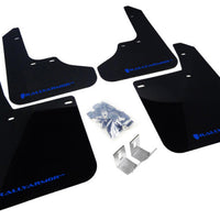 Rally Armor 93-01 Subaru Impreza RS Black UR Mud Flap w/ Blue Logo - Body & Protection