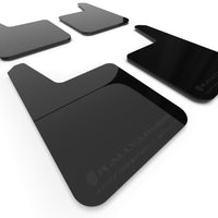 Rally Armor Universal Motorsport Spec Black UR Mud Flap Metallic Logo - Body & Protection