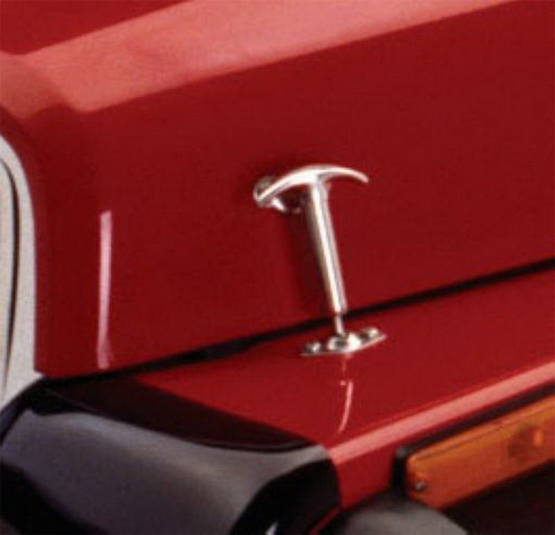 Rampage 1945-1949 Jeep CJ2A Hood Catch Kit - Stainless - Exterior Styling