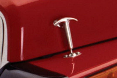 Rampage 1945-1949 Jeep CJ2A Hood Catch Kit - Stainless - Exterior Styling