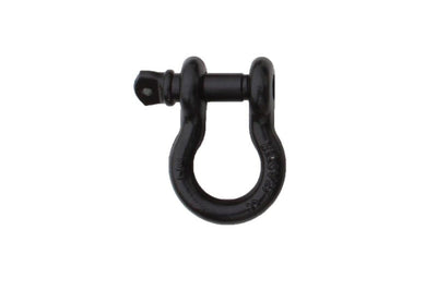 Rampage 1955-2019 Universal Recovery D Ring 7/8in Black - Winches & Hitches