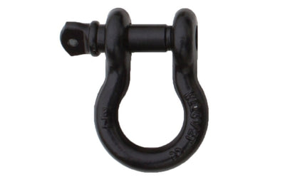 Rampage 1955-2019 Universal Recovery D Ring 7/8in Black - Winches & Hitches