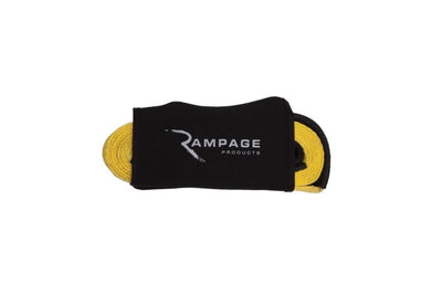 Rampage 1955-2019 Universal Recovery Trail Strap 2ftX 30ft - Yellow - Winches & Hitches