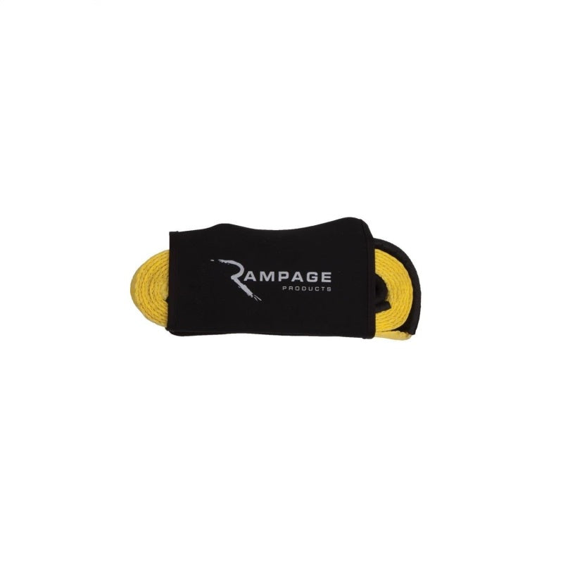 Rampage 1955-2019 Universal Recovery Trail Strap 3ftX 30ft - Yellow - Winches & Hitches