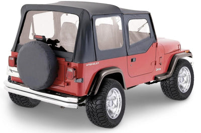 Rampage 1976-1983 Jeep CJ5 Complete Top - Black Denim - Roofs & Roof Accessories