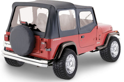 Rampage 1976-1983 Jeep CJ5 Complete Top - Black Denim - Roofs & Roof Accessories