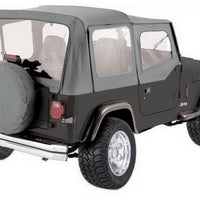 Rampage 1976-1983 Jeep CJ5 Complete Top - Grey Denim - Roofs & Roof Accessories