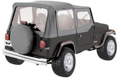 Rampage 1976-1983 Jeep CJ5 Complete Top - Grey Denim - Roofs & Roof Accessories