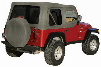 Rampage 1976-1983 Jeep CJ5 Complete Top - Grey Denim - Roofs & Roof Accessories