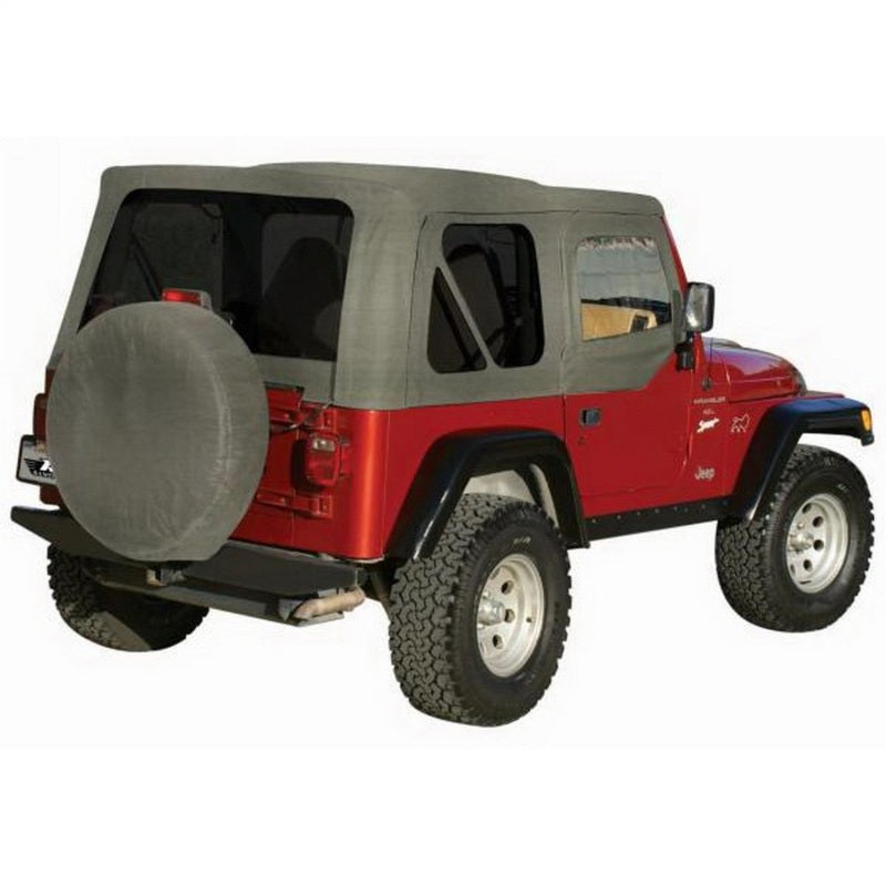 Rampage 1976-1983 Jeep CJ5 Complete Top - Grey Denim - Roofs & Roof Accessories