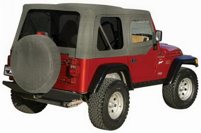 Rampage 1976-1983 Jeep CJ5 Complete Top - Grey Denim - Roofs & Roof Accessories