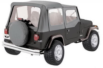 Rampage 1976-1983 Jeep CJ5 Complete Top - Grey Denim - Roofs & Roof Accessories