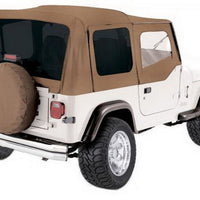 Rampage 1976-1983 Jeep CJ5 Complete Top - Spice Denim - Roofs & Roof Accessories