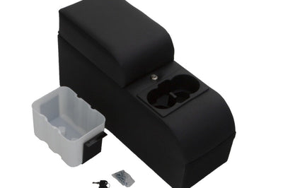 Rampage 1976-1983 Jeep CJ5 Padded Console Floor Mount - Black - Interior Accessories