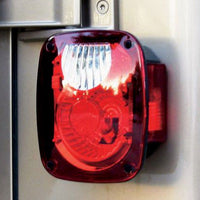 Rampage 1976-1983 Jeep CJ5 Taillight Conversion Kit - Brite - Lights