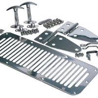 Rampage 1978-1983 Jeep CJ5 Hood Set - Stainless - Exterior Styling