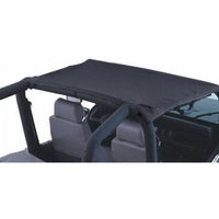 Rampage 1987-1991 Jeep Wrangler(YJ) California Brief - Black Denim - Roofs & Roof Accessories