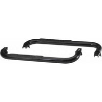 Rampage 1987-1995 Jeep Wrangler(YJ) 3 Inch Round Nerf Bar - Black - Bars & Running Boards