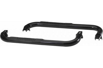 Rampage 1987-1995 Jeep Wrangler(YJ) 3 Inch Round Nerf Bar - Black - Bars & Running Boards