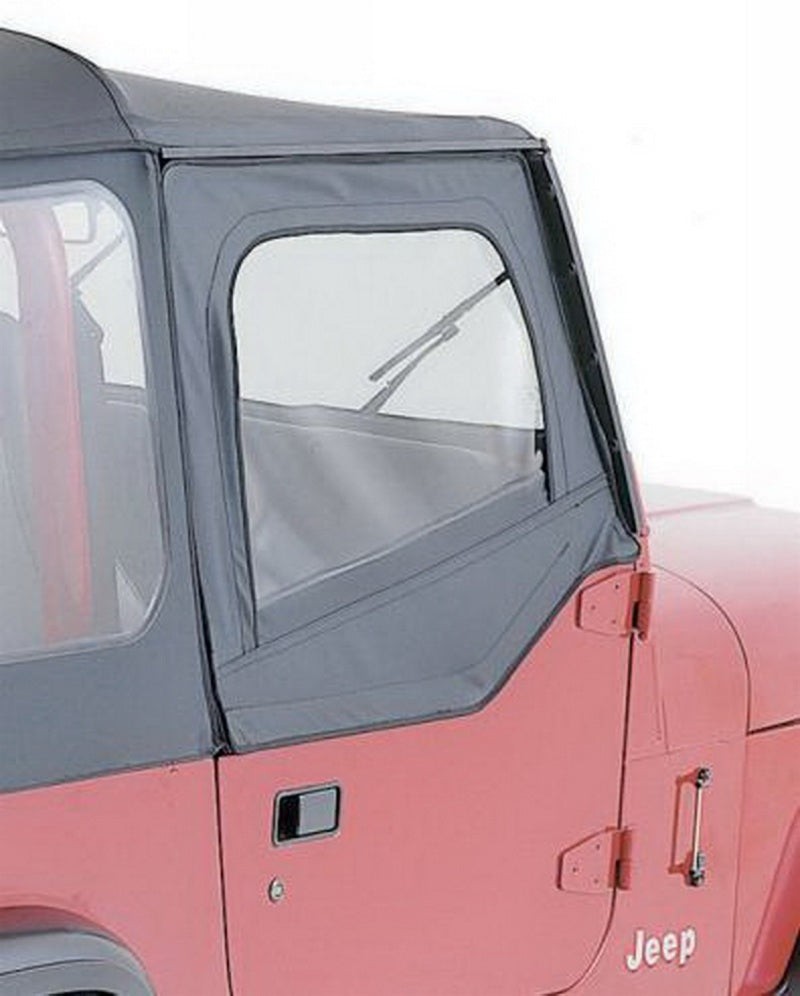 Rampage 1987-1995 Jeep Wrangler(YJ) Door Skins - Black Denim - Interior Accessories