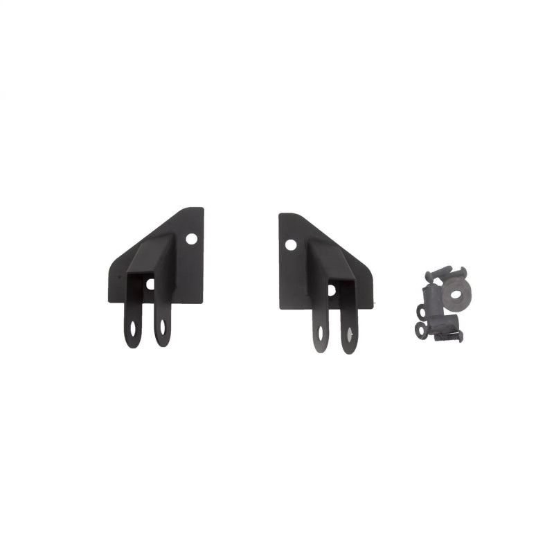 Rampage 1987-1995 Jeep Wrangler(YJ) Mirror Relocation Brackets - Black - Exterior Styling