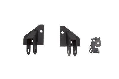 Rampage 1987-1995 Jeep Wrangler(YJ) Mirror Relocation Brackets - Black - Exterior Styling